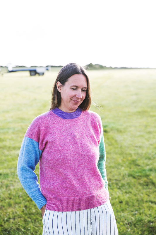 Adult British Wool Jumper - The Unicorn